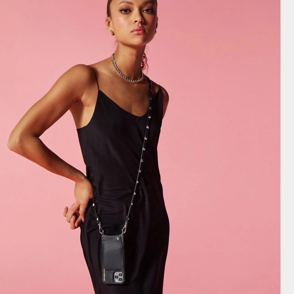 Bandolier crossbody phone purse